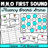 First Sound Fluency Board Game | Sounds m, n, & o | Record