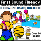 First Sound Fluency Phoneme Isolation Center Games for Pho