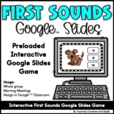First Sound Game for Google Slides™️