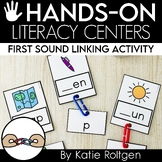 First Sound Isolation Linking Activity - Literacy Centers 