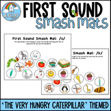 First Sound Smash Mats for Speech Therapy - Caterpillar Themed
