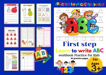 Preview of First Step Learn to Write ABC