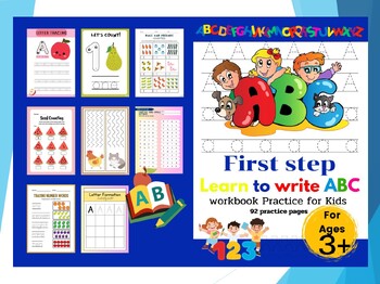 Preview of First Step Learn to Write  ABC