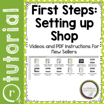 Preview of First Steps to Selling on Teachers Pay Teachers