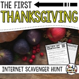 First Thanksgiving Activity: Internet Scavenger Hunt