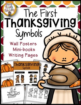 Preview of First Thanksgiving Symbols Notebook