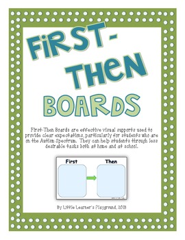 Preview of First-Then Boards