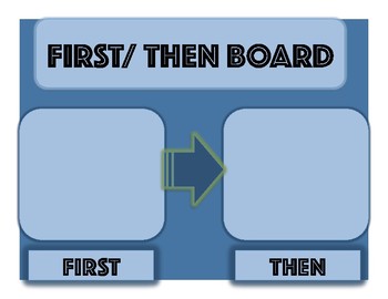 Preview of First/ Then Boards
