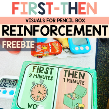 Preview of First Then Boards Visual Supports for Preschool, Pre-K Special Education