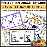 Free First-Then Visual Boards With Picture Cards