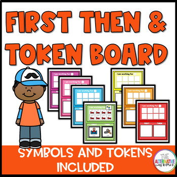 Preview of First Then and I Am Working For Token Board