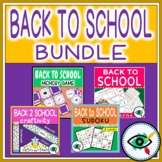 First Week Back to School Activities and Games for First &