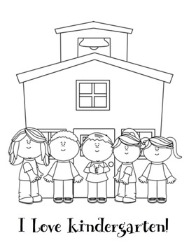 First Week Back to School Packet- Kindergarten by Amy Hoff | TPT