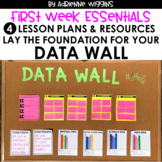 First Week Essentials: Data Wall & Lessons #1-4
