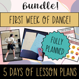 First Week of Dance - Middle and High School BUNDLE!