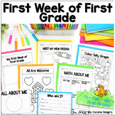 First Week of School First Grade Beginning of the Year Activities