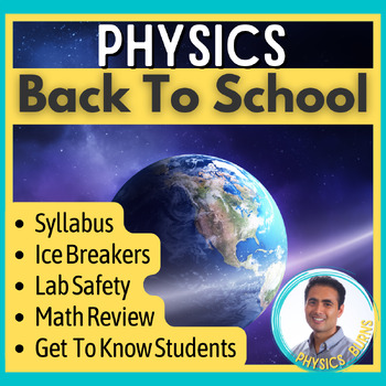 Preview of First Week of Physics | Back To School Bundle with Icebreakers