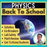 First Week of Physics | Back To School Bundle with Icebreakers