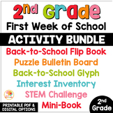 First Week of School Activities 2nd Grade | First Day of S