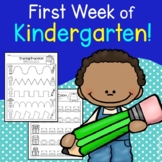 First Week of School Activities | Kindergarten Beginning o