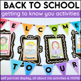 First Week of School Getting To Know You Activities Self P