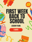 First Week of School Lesson Plans