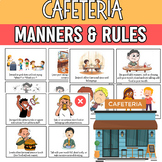 Cafeteria Lunchroom Rules Pocket Chart Sort | First Week o