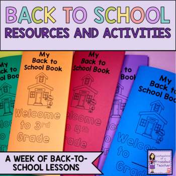 First Week of School Plans | Back to School Ice Breakers No Prep Printables