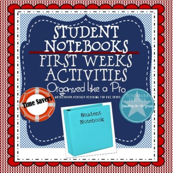Preview of First Weeks: Student Notebooks