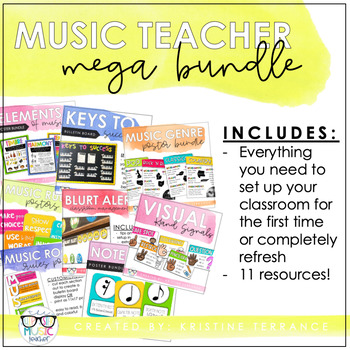 Preview of First-Year Music Teacher Bundle