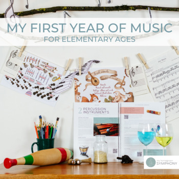Preview of First Year of Music Activities and Games for Elementary Aged Children