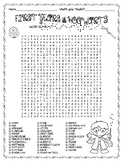 HP themed word search: First Year at Magic School