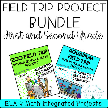 Preview of First and Second Grade Reading and Math Project BUNDLE