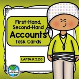 First and Second Hand Accounts Task Cards