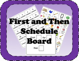 First and Then Visual Schedule Board