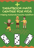 Math Center for Missing Addends , Domino Visual with Missi