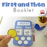 First andThen Booklet for kids with Autism