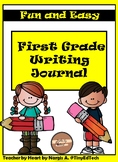 First grade Fun and Easy Writing Practice Journal