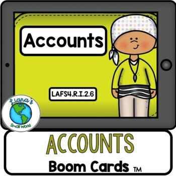 Preview of First Hand and Second Hand Accounts Boom Cards Digital Task Cards