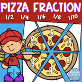 First or Second Grade Pizza Fraction Sort