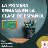 First week Back to School Spanish class!