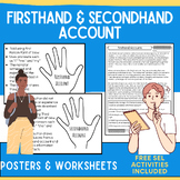 Firsthand Secondhand Account Posters, Informational Passag
