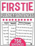 Firstie Fluency Sentences