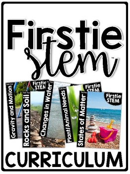 Preview of Firstie/KinderSTEM First Grade STEM Curriculum Bundle