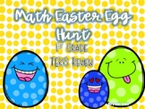 Firstie Math Easter Egg Hunt