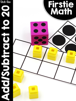 Preview of FirstieMath® First Grade Unit Six: Add and Subtract Within 20