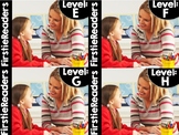 FirstieReaders Levels: E-H BUNDLED Distance Learning | Homeschool Compatible |