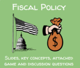 Fiscal Policy (Slides, key concepts, attached game and dis