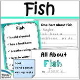 Fish Animal Classification Reading and Writing Activities