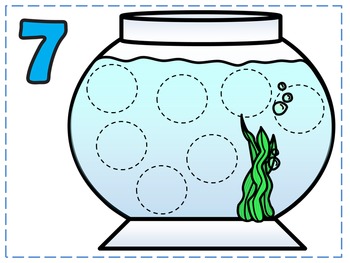 Counting Game - Fish Bowl by Ms Cocoa's Kinders | TpT